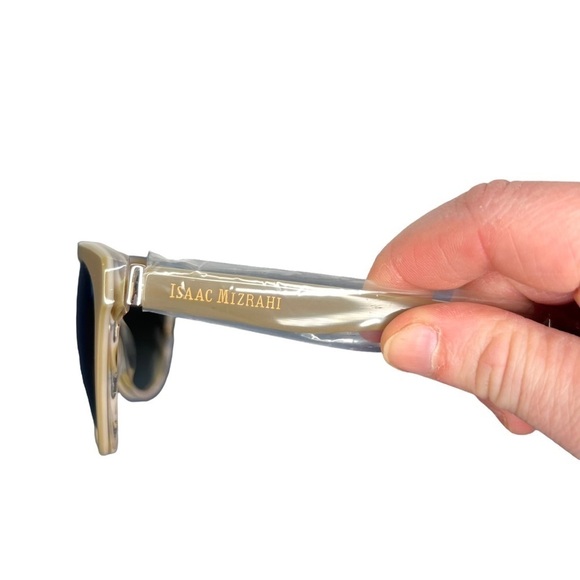 Isaac Mizrahi New York IM 30201 Khaki Full Rim Cat Eye Acetate Sunglasses main image 11